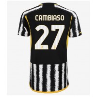 Maglie da calcio Juventus Andrea Cambiaso #27 Prima Maglia Femminile 2023-24 Manica Corta